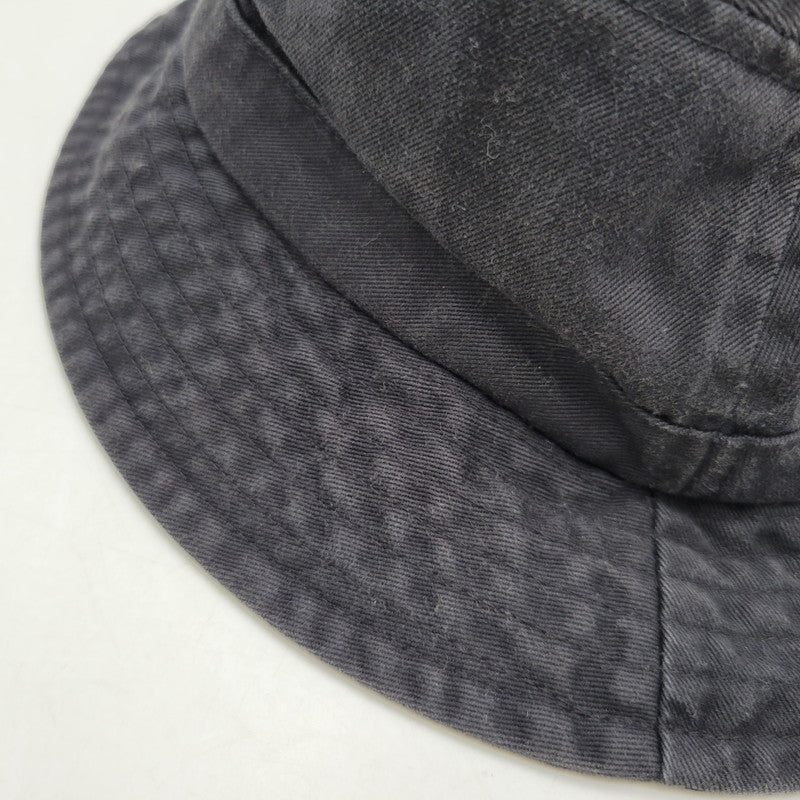 【中古品】【メンズ/レディース】 Supreme シュプリーム OUTLINE CRUSHER アウトラインクラッシャー バケットハット バケハ 帽子 185-260618-as-01-izu サイズ：M/L カラー：ブラック 万代Net店