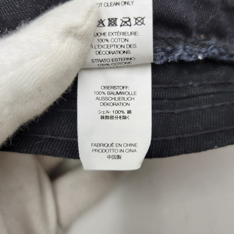【中古品】【メンズ/レディース】 Supreme シュプリーム OUTLINE CRUSHER アウトラインクラッシャー バケットハット バケハ 帽子 185-260618-as-01-izu サイズ：M/L カラー：ブラック 万代Net店
