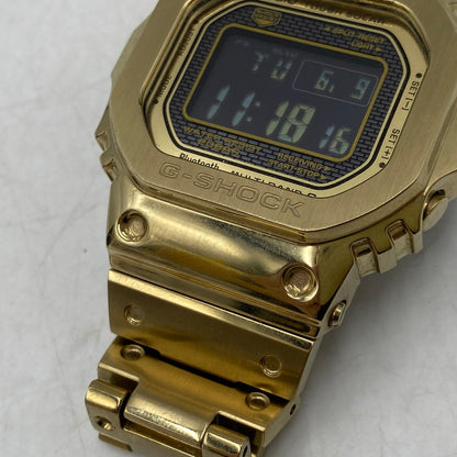 【中古品】【メンズ/レディース】 G-SHOCK ジーショック GMW-B5000GD-9JF 5000 SERIES FULL METAL TOUGH SOLAR WATCH シリーズ フル メタル タフ ソーラー ウォッチ 腕時計 時計 196-260609-cs-09-izu サイズ：49.3 × 43.2 × 13 mm カラー：ゴールド 万代Net店