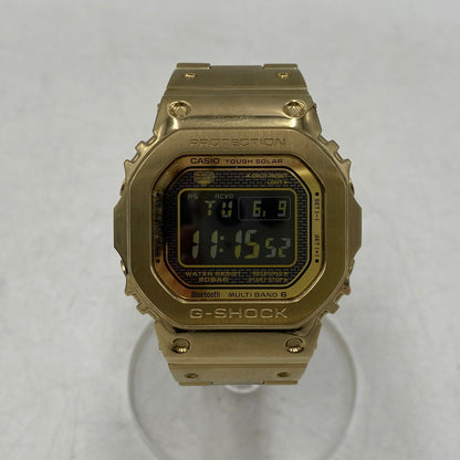 【中古品】【メンズ/レディース】 G-SHOCK ジーショック GMW-B5000GD-9JF 5000 SERIES FULL METAL TOUGH SOLAR WATCH シリーズ フル メタル タフ ソーラー ウォッチ 腕時計 時計 196-260609-cs-09-izu サイズ：49.3 × 43.2 × 13 mm カラー：ゴールド 万代Net店