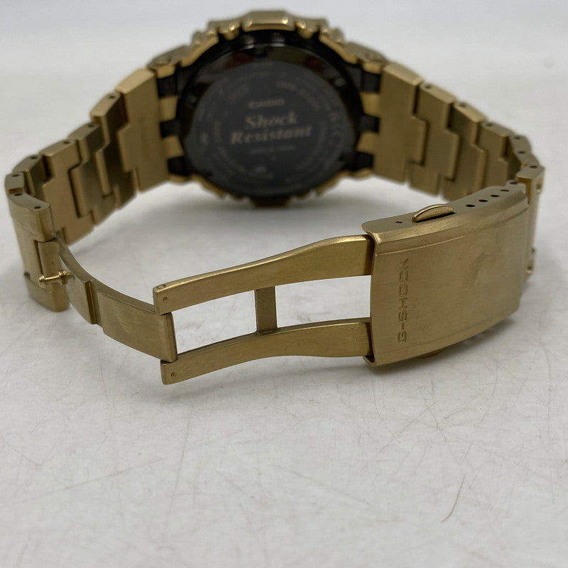【中古品】【メンズ/レディース】 G-SHOCK ジーショック GMW-B5000GD-9JF 5000 SERIES FULL METAL TOUGH SOLAR WATCH シリーズ フル メタル タフ ソーラー ウォッチ 腕時計 時計 196-260609-cs-09-izu サイズ：49.3 × 43.2 × 13 mm カラー：ゴールド 万代Net店