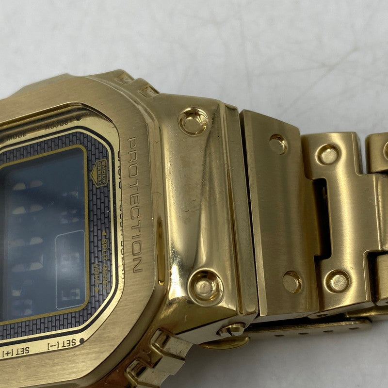 【中古品】【メンズ/レディース】 G-SHOCK ジーショック GMW-B5000GD-9JF 5000 SERIES FULL METAL TOUGH SOLAR WATCH シリーズ フル メタル タフ ソーラー ウォッチ 腕時計 時計 196-260609-cs-09-izu サイズ：49.3 × 43.2 × 13 mm カラー：ゴールド 万代Net店