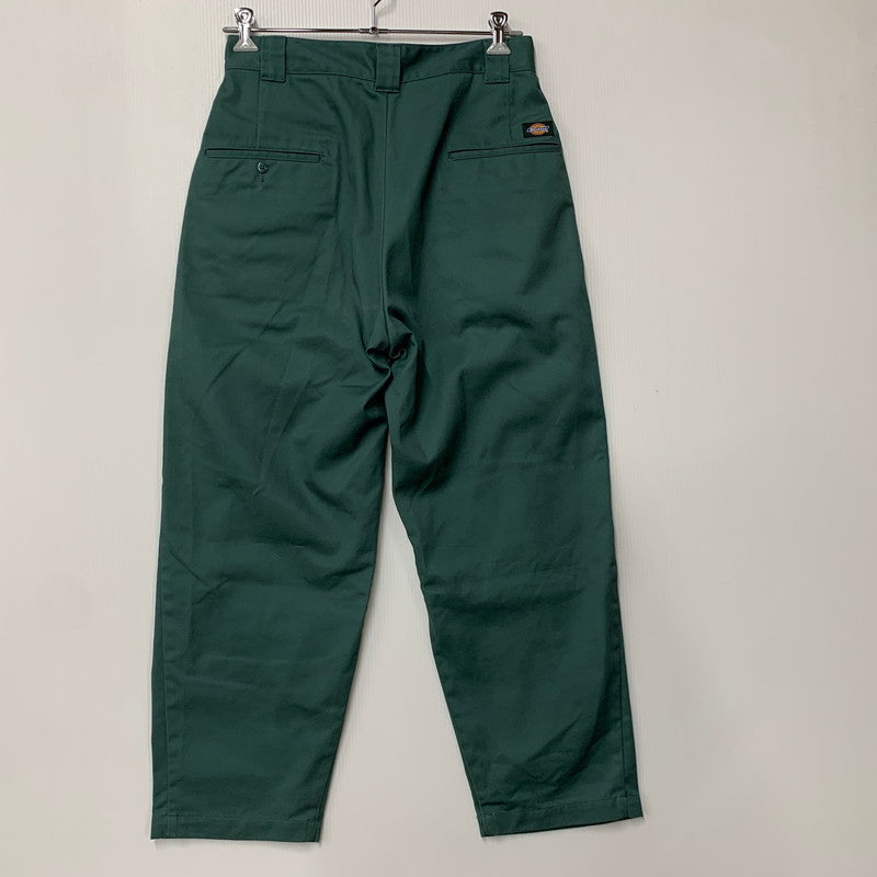 【中古品】【メンズ】 COOTIE PRODUCTIONS クーティープロダクションズ × DICKIES ディッキーズ CTE-22S113D RAZA 1 TUCK TROUSERS 1タック トラウザー パンツ ボトムス 153-260607-kh-14-izu サイズ：S カラー：グリーン 万代Net店