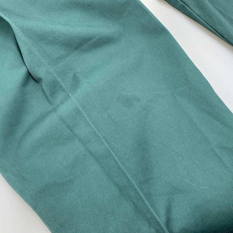 【中古品】【メンズ】 COOTIE PRODUCTIONS クーティープロダクションズ × DICKIES ディッキーズ CTE-22S113D RAZA 1 TUCK TROUSERS 1タック トラウザー パンツ ボトムス 153-260607-kh-14-izu サイズ：S カラー：グリーン 万代Net店