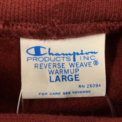 【中古美品】【メンズ】 MIN-NANO ミンナノ × CHAMPION チャンピオン REVERSE WEAVE SWEAT HOODIE C8-C124 リバースウィーブ スウェットフーディー パーカー 140-260607-as-14-izu サイズ：L カラー：レッド系 万代Net店
