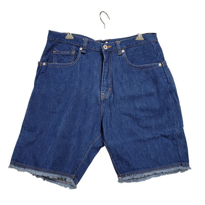 【中古品】【メンズ】 THE FABRIC ザ ファブリック TF00188 DENIM SHORTS デニム ショーツ パンツ ボトムス ズボン 153-260613-cs-09-izu サイズ：34 カラー：インディゴ 万代Net店
