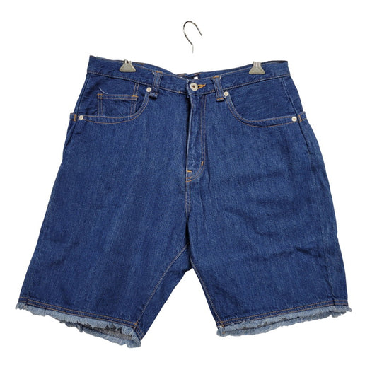 【中古品】【メンズ】 THE FABRIC ザ ファブリック TF00188 DENIM SHORTS デニム ショーツ パンツ ボトムス ズボン 153-260613-cs-09-izu サイズ：34 カラー：インディゴ 万代Net店
