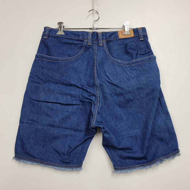 【中古品】【メンズ】 THE FABRIC ザ ファブリック TF00188 DENIM SHORTS デニム ショーツ パンツ ボトムス ズボン 153-260613-cs-09-izu サイズ：34 カラー：インディゴ 万代Net店