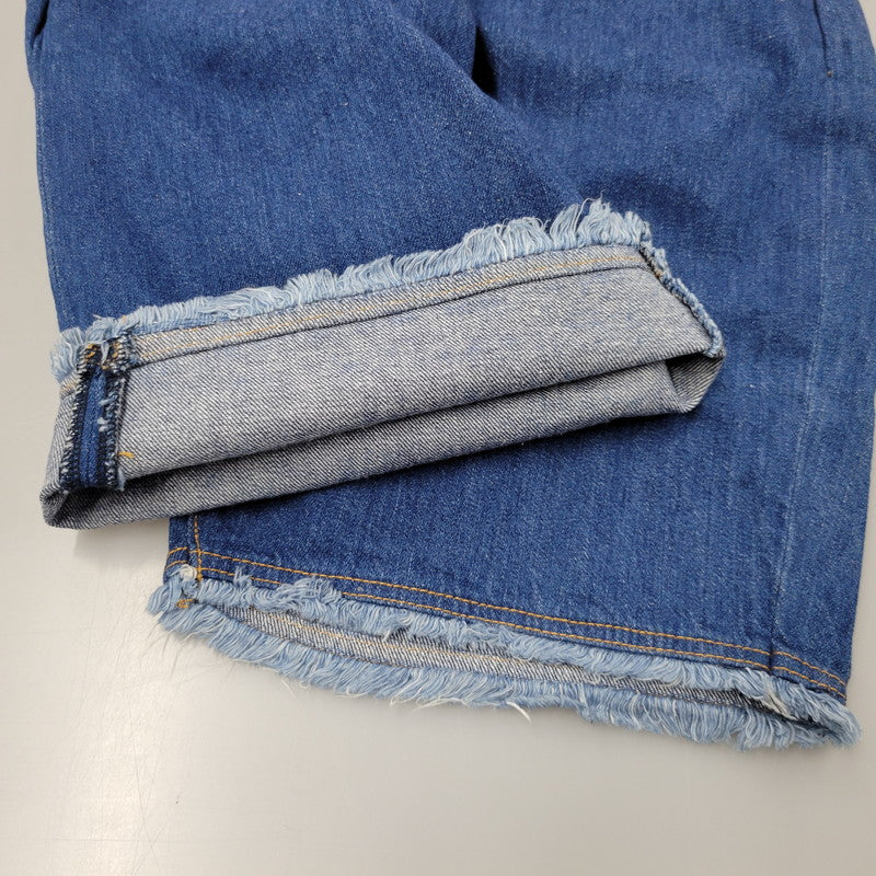 【中古品】【メンズ】 THE FABRIC ザ ファブリック TF00188 DENIM SHORTS デニム ショーツ パンツ ボトムス ズボン 153-260613-cs-09-izu サイズ：34 カラー：インディゴ 万代Net店