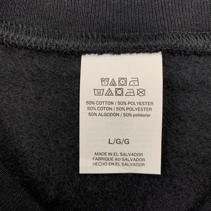 【中古美品】【メンズ】 DEAR ディアー WHO’S WHO CREWNECK SWEAT SHIRT クルーネック スウェット トレーナー 142-260607-as-19-izu サイズ：L カラー：ブラック 万代Net店