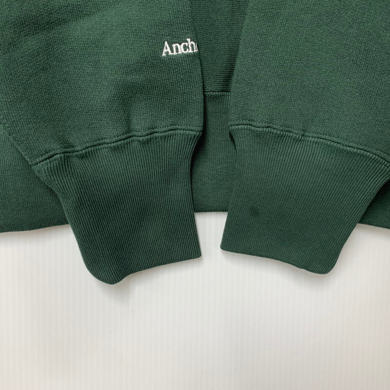 【中古美品】【メンズ】 MERCEDES ANCHOR メルセデスアンカー × CHAMPION チャンピオン REVERSE WEAVE CREW SWEAT SHIRT C8-C027 リバースウィーブ クルー スウェット 142-260607-as-20-izu サイズ：L カラー：グリーン 万代Net店
