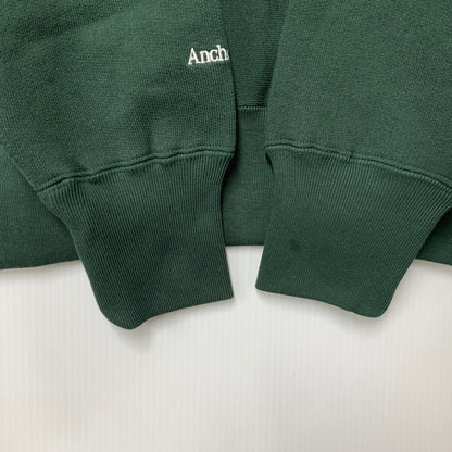【中古美品】【メンズ】 MERCEDES ANCHOR メルセデスアンカー × CHAMPION チャンピオン REVERSE WEAVE CREW SWEAT SHIRT C8-C027 リバースウィーブ クルー スウェット 142-260607-as-20-izu サイズ：L カラー：グリーン 万代Net店