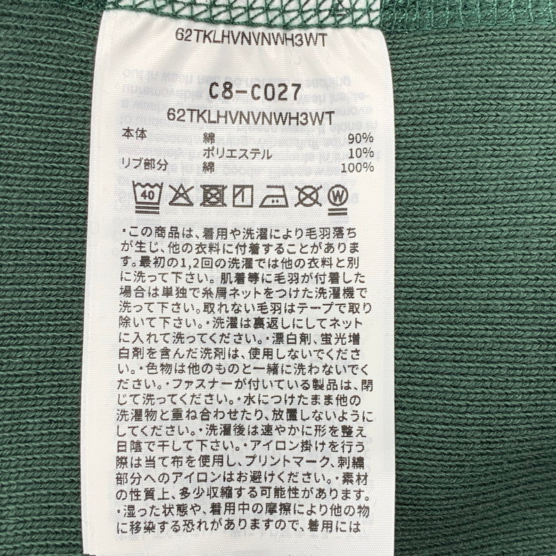 【中古美品】【メンズ】 MERCEDES ANCHOR メルセデスアンカー × CHAMPION チャンピオン REVERSE WEAVE CREW SWEAT SHIRT C8-C027 リバースウィーブ クルー スウェット 142-260607-as-20-izu サイズ：L カラー：グリーン 万代Net店