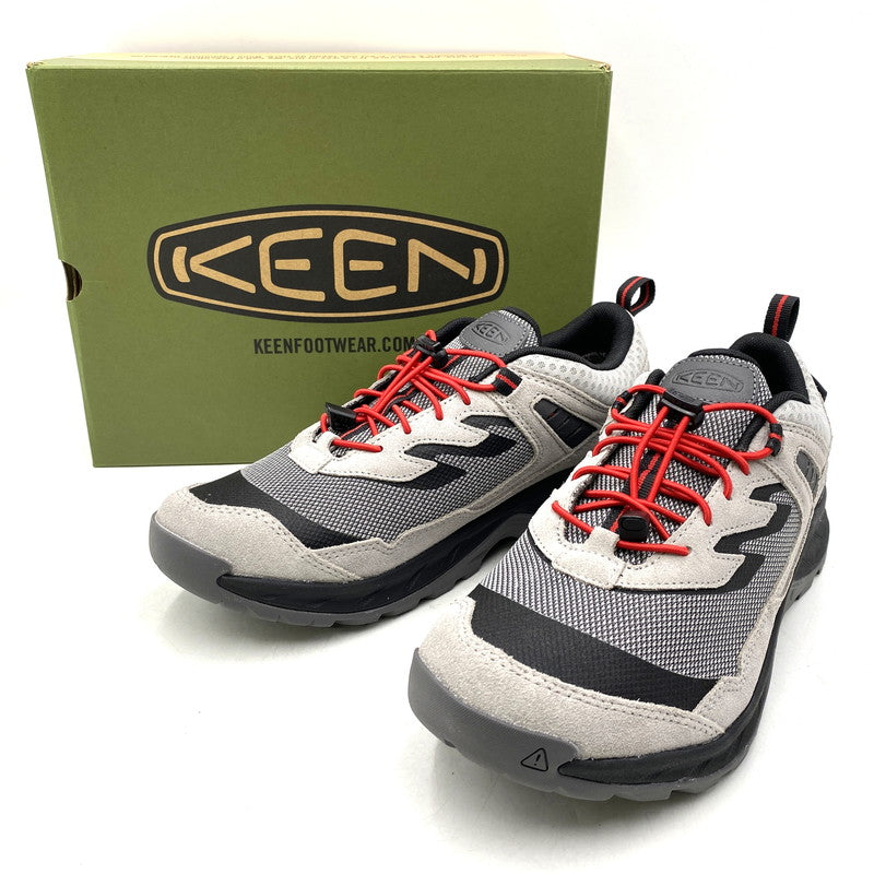 【中古美品】【メンズ】 KEEN キーン BAL HIGHTRAILE SP WP 1031302 ハイトレイル スニーカー シューズ 靴 162-260607-as-05-izu サイズ：27.5cm カラー：グレー系 万代Net店