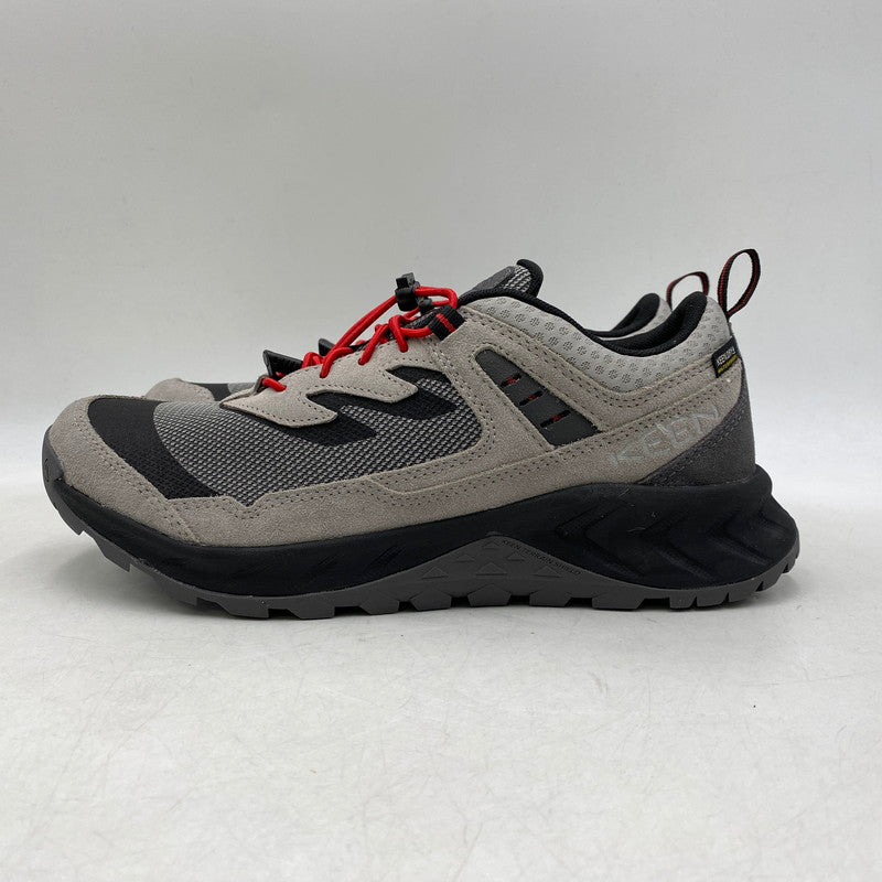 【中古美品】【メンズ】 KEEN キーン BAL HIGHTRAILE SP WP 1031302 ハイトレイル スニーカー シューズ 靴 162-260607-as-05-izu サイズ：27.5cm カラー：グレー系 万代Net店