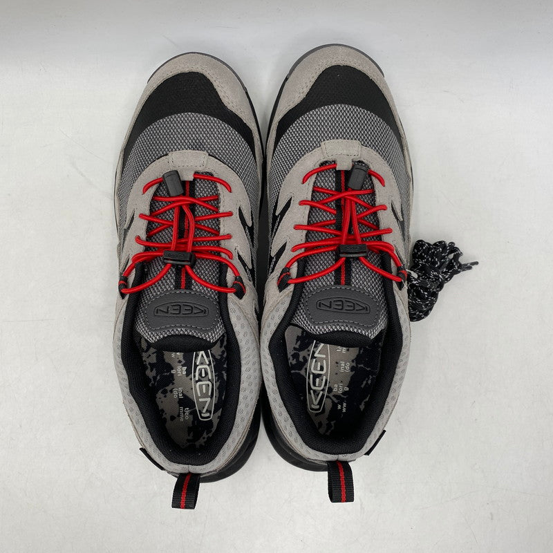【中古美品】【メンズ】 KEEN キーン BAL HIGHTRAILE SP WP 1031302 ハイトレイル スニーカー シューズ 靴 162-260607-as-05-izu サイズ：27.5cm カラー：グレー系 万代Net店