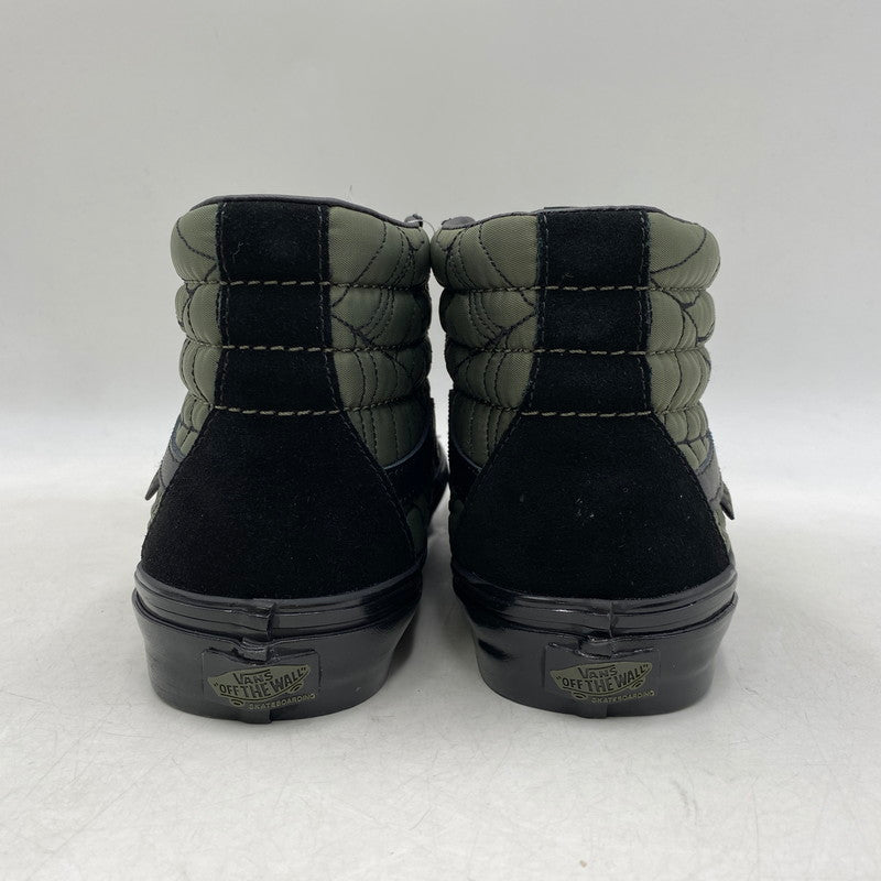 【中古美品】【メンズ】 VANS バンズ × BEN KADOW ベン・ケイドウ SK8-HI VN0A5FCC890 スケートハイ スニーカー シューズ 靴 162-260607-as-06-izu サイズ：27.5cm カラー：ブラック×カーキ 万代Net店