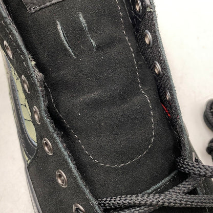 【中古美品】【メンズ】 VANS バンズ × BEN KADOW ベン・ケイドウ SK8-HI VN0A5FCC890 スケートハイ スニーカー シューズ 靴 162-260607-as-06-izu サイズ：27.5cm カラー：ブラック×カーキ 万代Net店