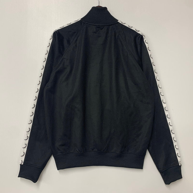 【中古品】【メンズ】 FRED PERRY フレッドペリー TAPED TRACK JACKET J4620 トラックジャケット 141-260607-as-12-izu サイズ：M カラー：ブラック 万代Net店