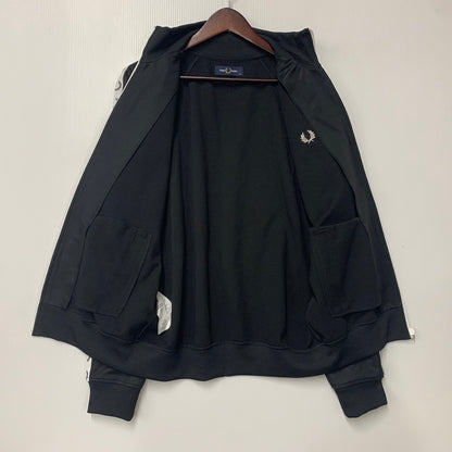 【中古品】【メンズ】 FRED PERRY フレッドペリー TAPED TRACK JACKET J4620 トラックジャケット 141-260607-as-12-izu サイズ：M カラー：ブラック 万代Net店
