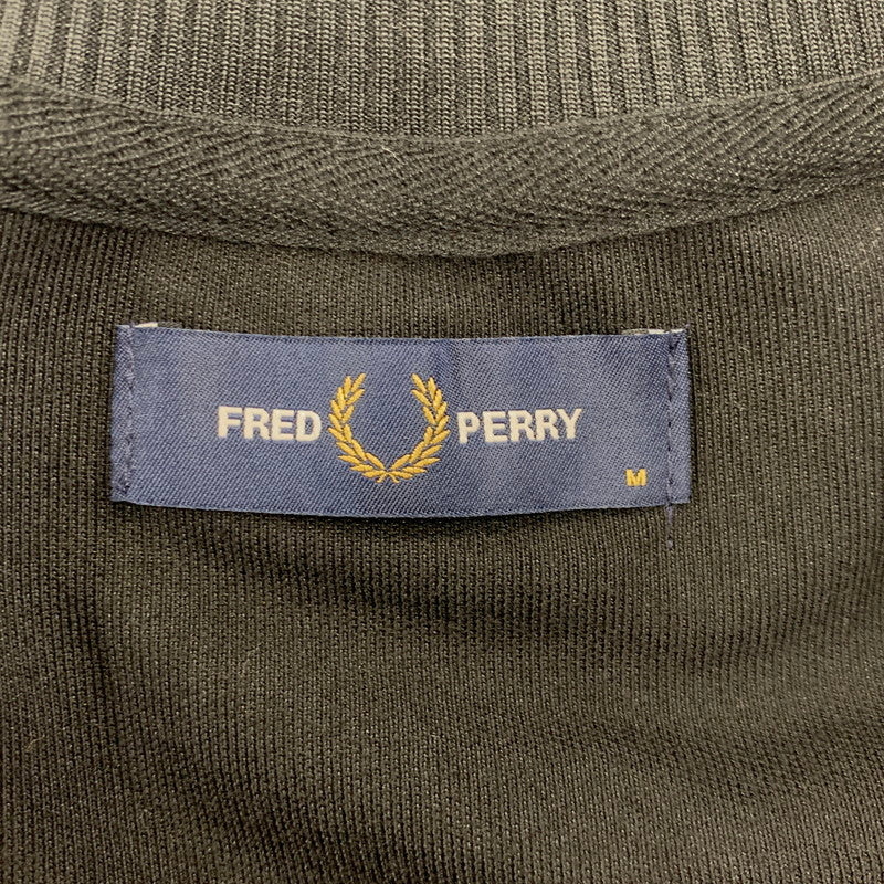 【中古品】【メンズ】 FRED PERRY フレッドペリー TAPED TRACK JACKET J4620 トラックジャケット 141-260607-as-12-izu サイズ：M カラー：ブラック 万代Net店