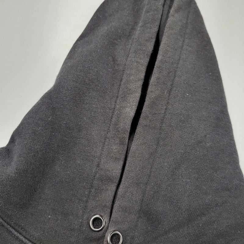 【中古品】【メンズ】 HUF ハフ WORLDWIDE PULLOVER HOODIE ワールドワイド プルオーバー フーディ パーカー 142-260614-as-08-izu サイズ：S カラー：ブラック 万代Net店