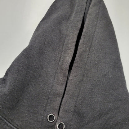 【中古品】【メンズ】 HUF ハフ WORLDWIDE PULLOVER HOODIE ワールドワイド プルオーバー フーディ パーカー 142-260614-as-08-izu サイズ：S カラー：ブラック 万代Net店