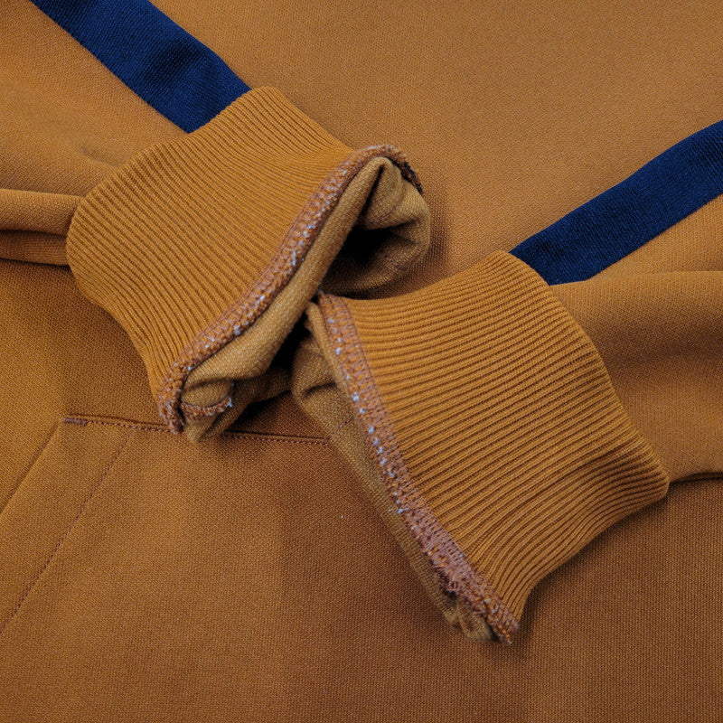 【中古品】【メンズ】 FRED PERRY フレッドペリー TRACK PULLOVER HOODIE F1790 トラック プルオーバー フーディ パーカー 141-260614-as-09-izu サイズ：M カラー：オレンジ 万代Net店