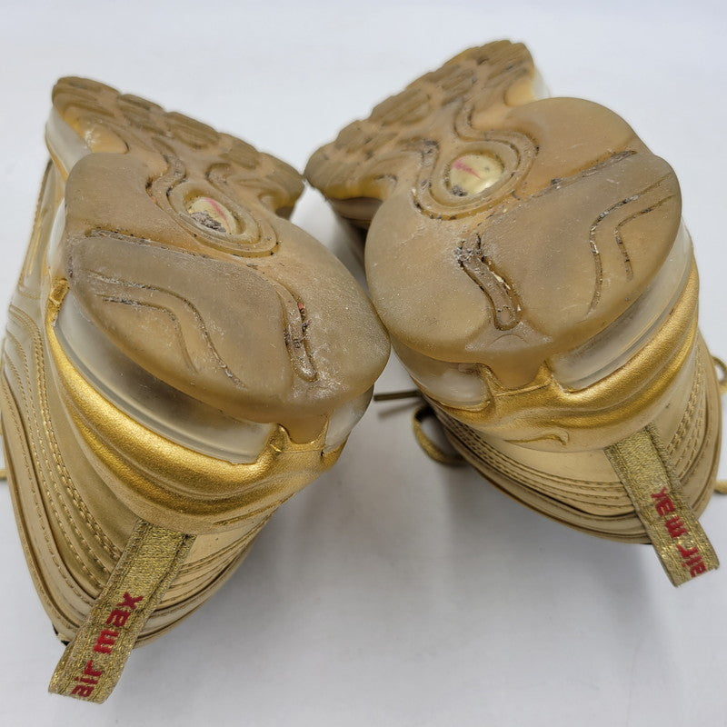【中古品】【メンズ/レディース】 NIKE ナイキ CT4556-700 AIR MAX 97 QS エア マックス スニーカー シューズ 靴 160-260618-cs-13-izu サイズ：26cm カラー：METALIC GOLD/METALIC GOLD 万代Net店