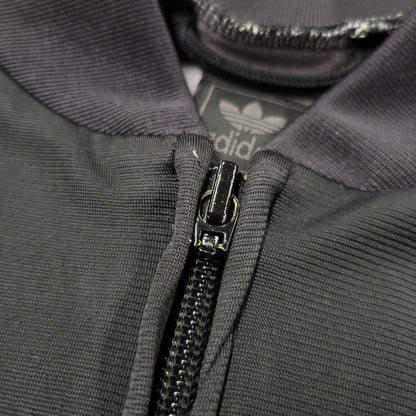 【中古品】【メンズ】 OLD ADIDAS オールド アディダス TRACK JACKET トラック ジャケット アウター 146-260620-kh-03-izu サイズ：M カラー：ブラック 万代Net店