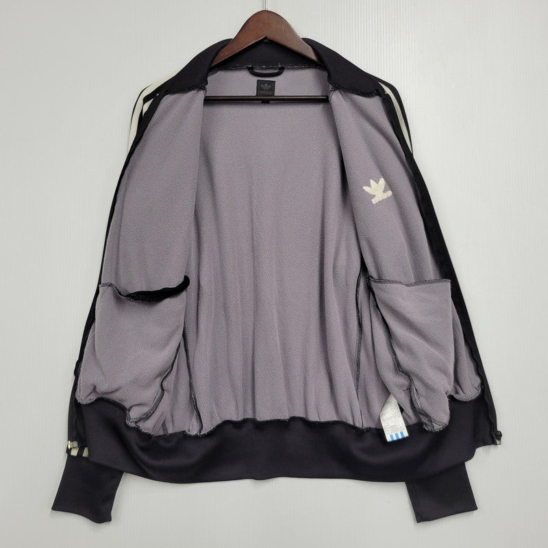【中古品】【メンズ】 OLD ADIDAS オールド アディダス TRACK JACKET トラック ジャケット アウター 146-260620-kh-03-izu サイズ：M カラー：ブラック 万代Net店