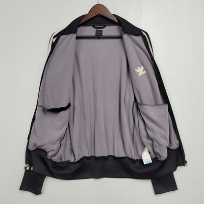 【中古品】【メンズ】 OLD ADIDAS オールド アディダス TRACK JACKET トラック ジャケット アウター 146-260620-kh-03-izu サイズ：M カラー：ブラック 万代Net店