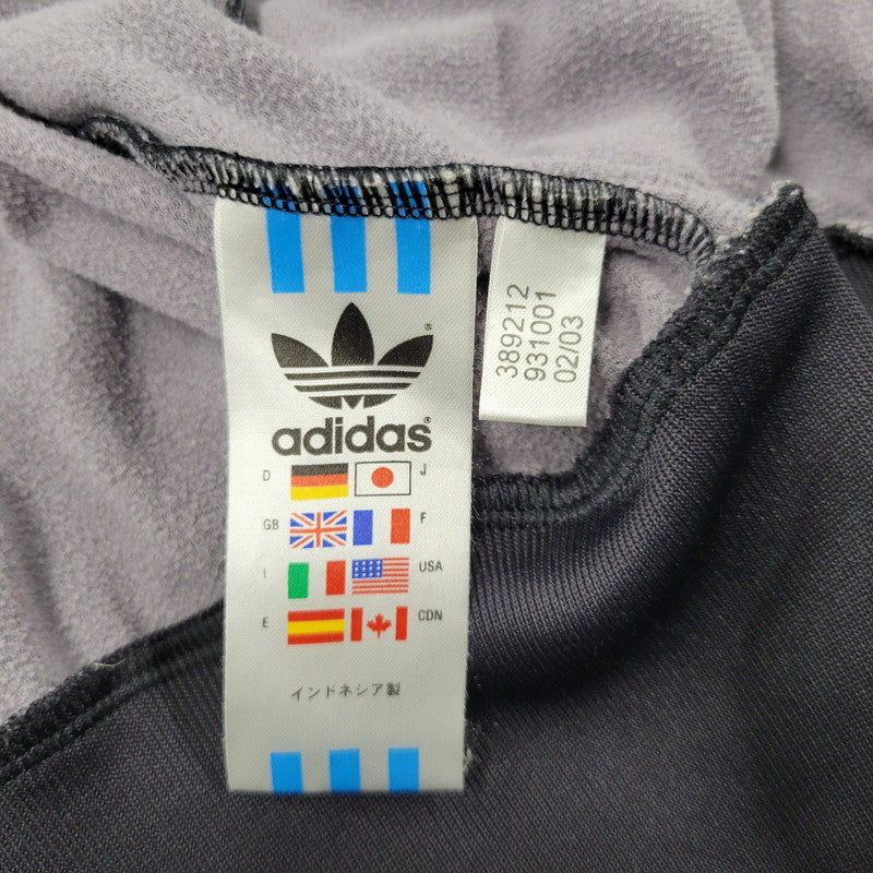 【中古品】【メンズ】 OLD ADIDAS オールド アディダス TRACK JACKET トラック ジャケット アウター 146-260620-kh-03-izu サイズ：M カラー：ブラック 万代Net店