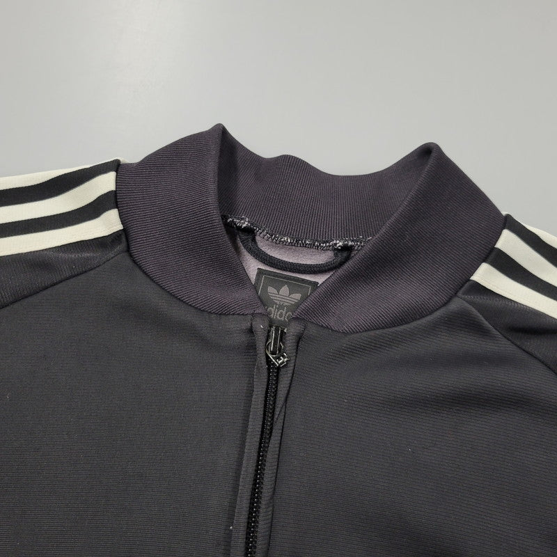 【中古品】【メンズ】 OLD ADIDAS オールド アディダス TRACK JACKET トラック ジャケット アウター 146-260620-kh-03-izu サイズ：M カラー：ブラック 万代Net店
