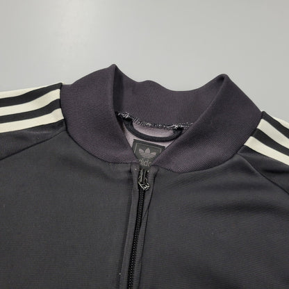 【中古品】【メンズ】 OLD ADIDAS オールド アディダス TRACK JACKET トラック ジャケット アウター 146-260620-kh-03-izu サイズ：M カラー：ブラック 万代Net店