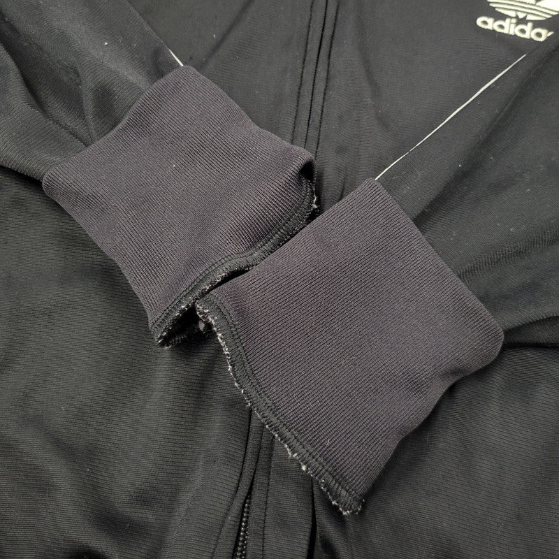 【中古品】【メンズ】 OLD ADIDAS オールド アディダス TRACK JACKET トラック ジャケット アウター 146-260620-kh-03-izu サイズ：M カラー：ブラック 万代Net店
