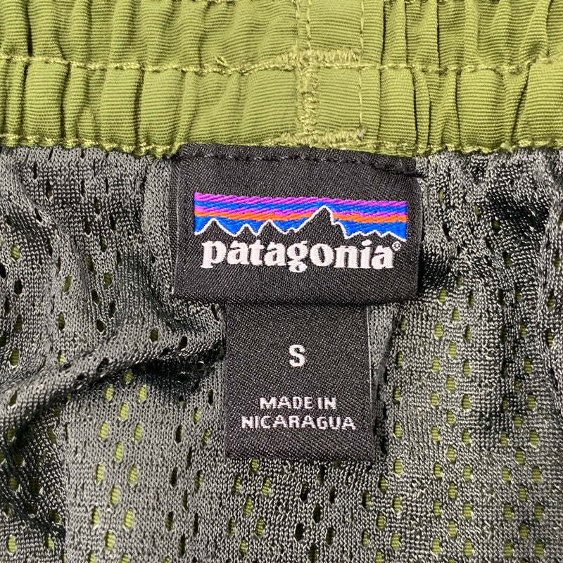 【中古品】【メンズ】 PATAGONIA パタゴニア 57021SP18 18SS BAGGIES SHORTS バギーズ ショーツ パンツ ボトムス ズボン 155-260622-cs-06-izu サイズ：S カラー：グリーン 万代Net店