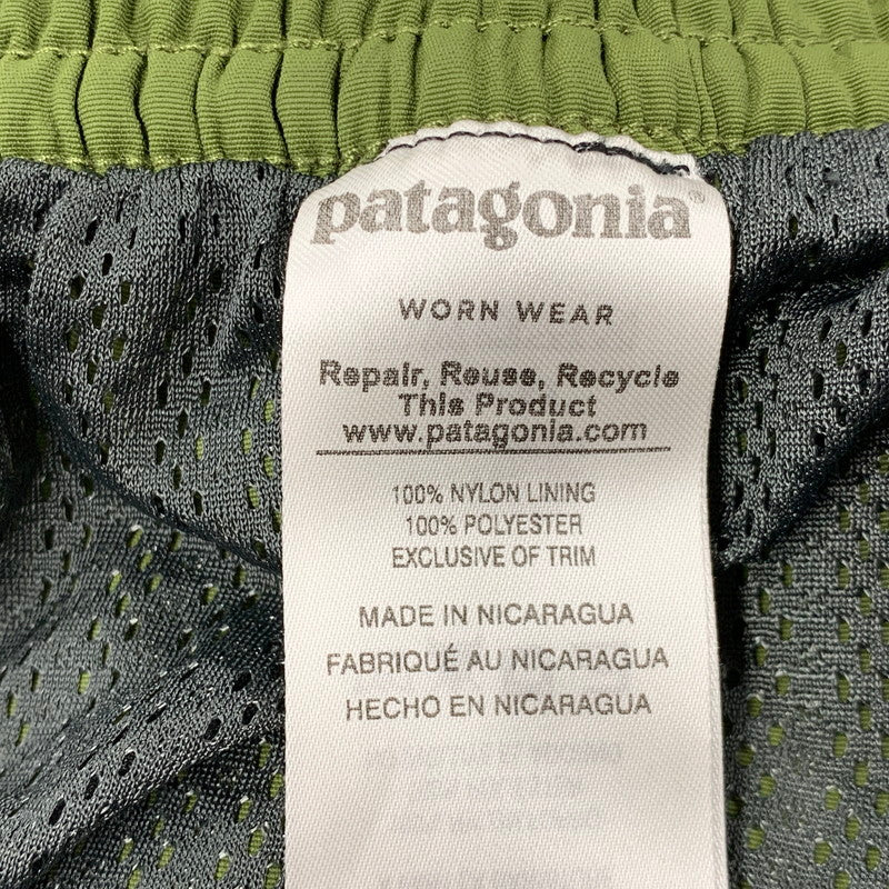 【中古品】【メンズ】 PATAGONIA パタゴニア 57021SP18 18SS BAGGIES SHORTS バギーズ ショーツ パンツ ボトムス ズボン 155-260622-cs-06-izu サイズ：S カラー：グリーン 万代Net店