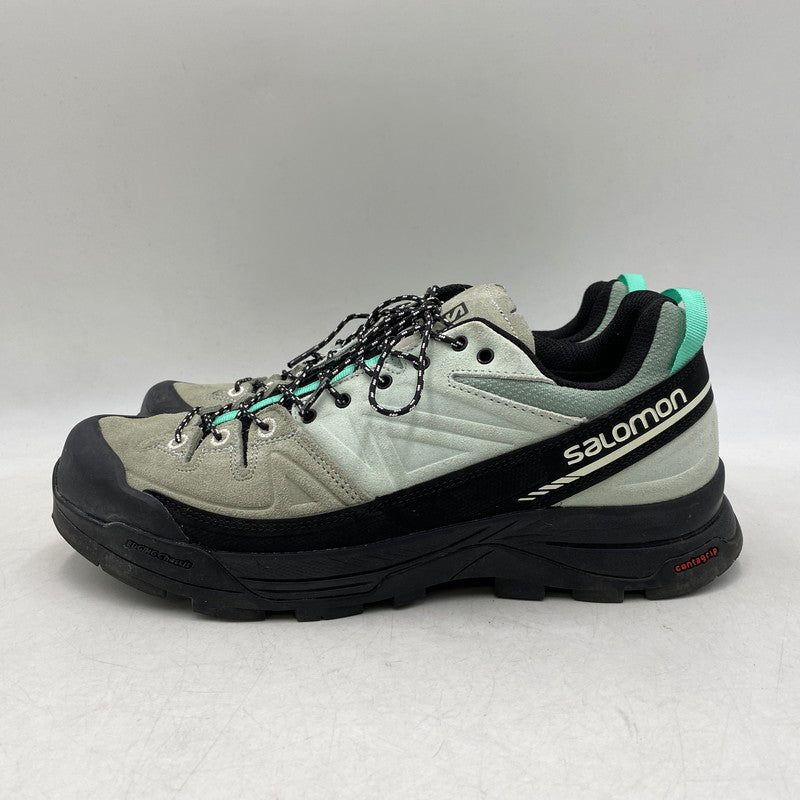 【中古品】【メンズ】 SALOMON サロモン 475961 X-ALP LTR エックス アルプ スニーカー シューズ 靴 162-260609-cs-04-izu サイズ：27cm カラー：グリーン系 万代Net店