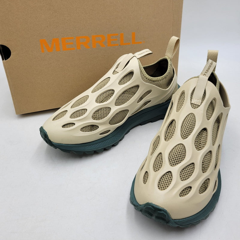 【中古品】【メンズ】 MERRELL×REESE COOPER メレル×リース クーパー J500285 HYDRO RUNNER [1TRL] ハイドロ ランナー スニーカー シューズ 靴 162-260619-cs-15-izu サイズ：27.5cm カラー：ベージュ×グリーン 万代Net店