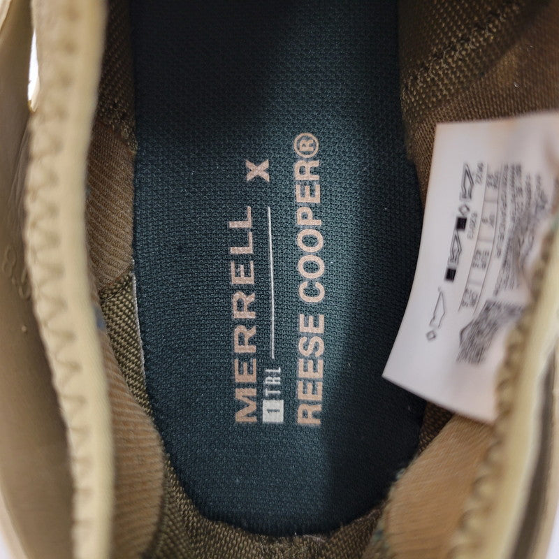 【中古品】【メンズ】 MERRELL×REESE COOPER メレル×リース クーパー J500285 HYDRO RUNNER [1TRL] ハイドロ ランナー スニーカー シューズ 靴 162-260619-cs-15-izu サイズ：27.5cm カラー：ベージュ×グリーン 万代Net店