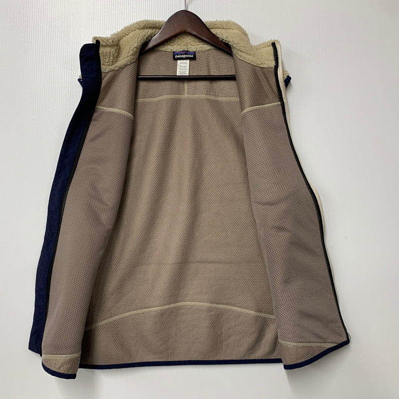 【中古品】【メンズ】 patagonia パタゴニア CLASSIC RETRO-X VEST 23047FA13 クラシック レトロX ベスト 144-260607-as-17-izu サイズ：M カラー：オフホワイト系 万代Net店