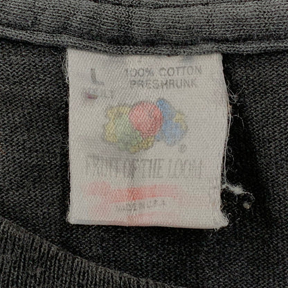 【中古品】【メンズ】 FRUIT OF THE LOOM フルーツオブザルーム HELLS ANGELS CITY OF SIN TEE 半袖Tシャツ USA製 両シングル 146-260608-as-13-izu サイズ：L カラー：ブラック 万代Net店
