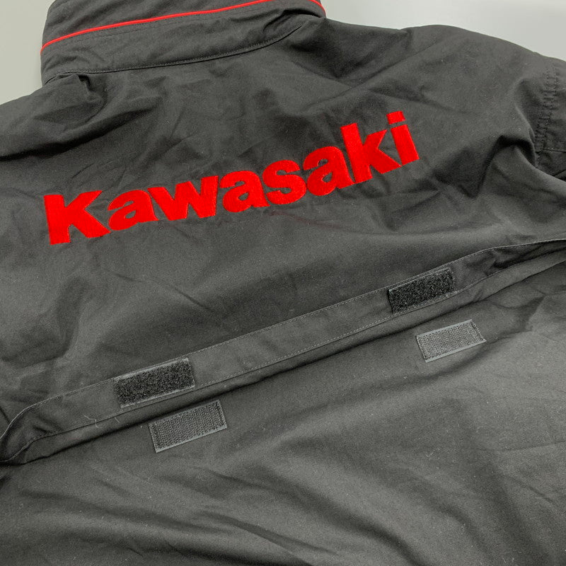 【中古品】【メンズ】 KAWASAKI カワサキ WORK JACKET J8001-1596-1599 ワークジャケット アウター 145-260608-as-04-izu サイズ：3L カラー：ブラック 万代Net店