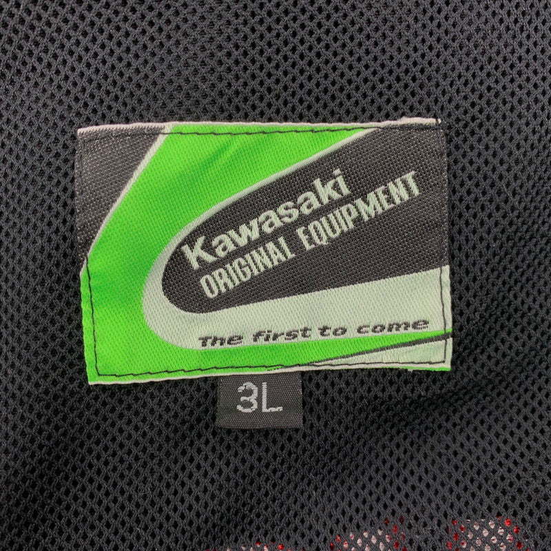 【中古品】【メンズ】 KAWASAKI カワサキ WORK JACKET J8001-1596-1599 ワークジャケット アウター 145-260608-as-04-izu サイズ：3L カラー：ブラック 万代Net店