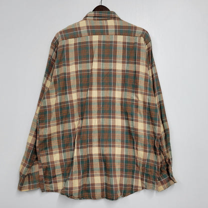 【中古品】【メンズ】 WOOLRICH ウールリッチ L/S CHECK SHIRT 2402C ロングスリーブ チェックシャツ USA製 白タグ 長袖 146-260614-as-14-izu サイズ：XL カラー：マルチカラー 万代Net店