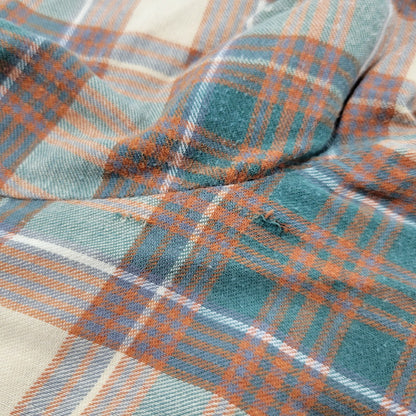 【中古品】【メンズ】 WOOLRICH ウールリッチ L/S CHECK SHIRT 2402C ロングスリーブ チェックシャツ USA製 白タグ 長袖 146-260614-as-14-izu サイズ：XL カラー：マルチカラー 万代Net店