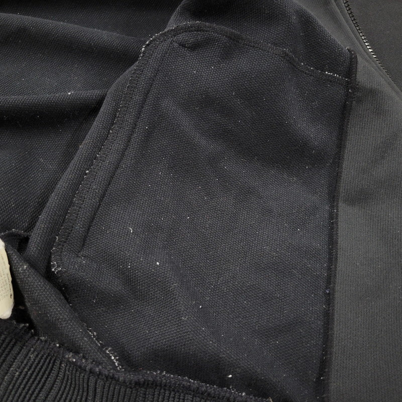 【中古品】【メンズ】 adidas アディダス TRACK JACKET ASR-966 トラックジャケット デサント製 146-260614-as-13-izu サイズ：O カラー：ブラック 万代Net店