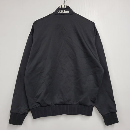 【中古品】【メンズ】 adidas アディダス TRACK JACKET ASR-966 トラックジャケット デサント製 146-260614-as-13-izu サイズ：O カラー：ブラック 万代Net店