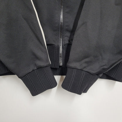 【中古品】【メンズ】 adidas アディダス TRACK JACKET ASR-966 トラックジャケット デサント製 146-260614-as-13-izu サイズ：O カラー：ブラック 万代Net店